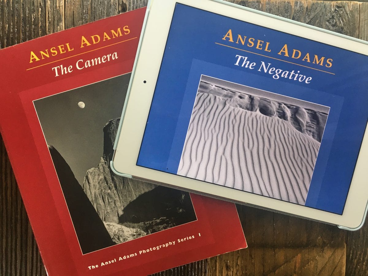 Ansel Adams book covers